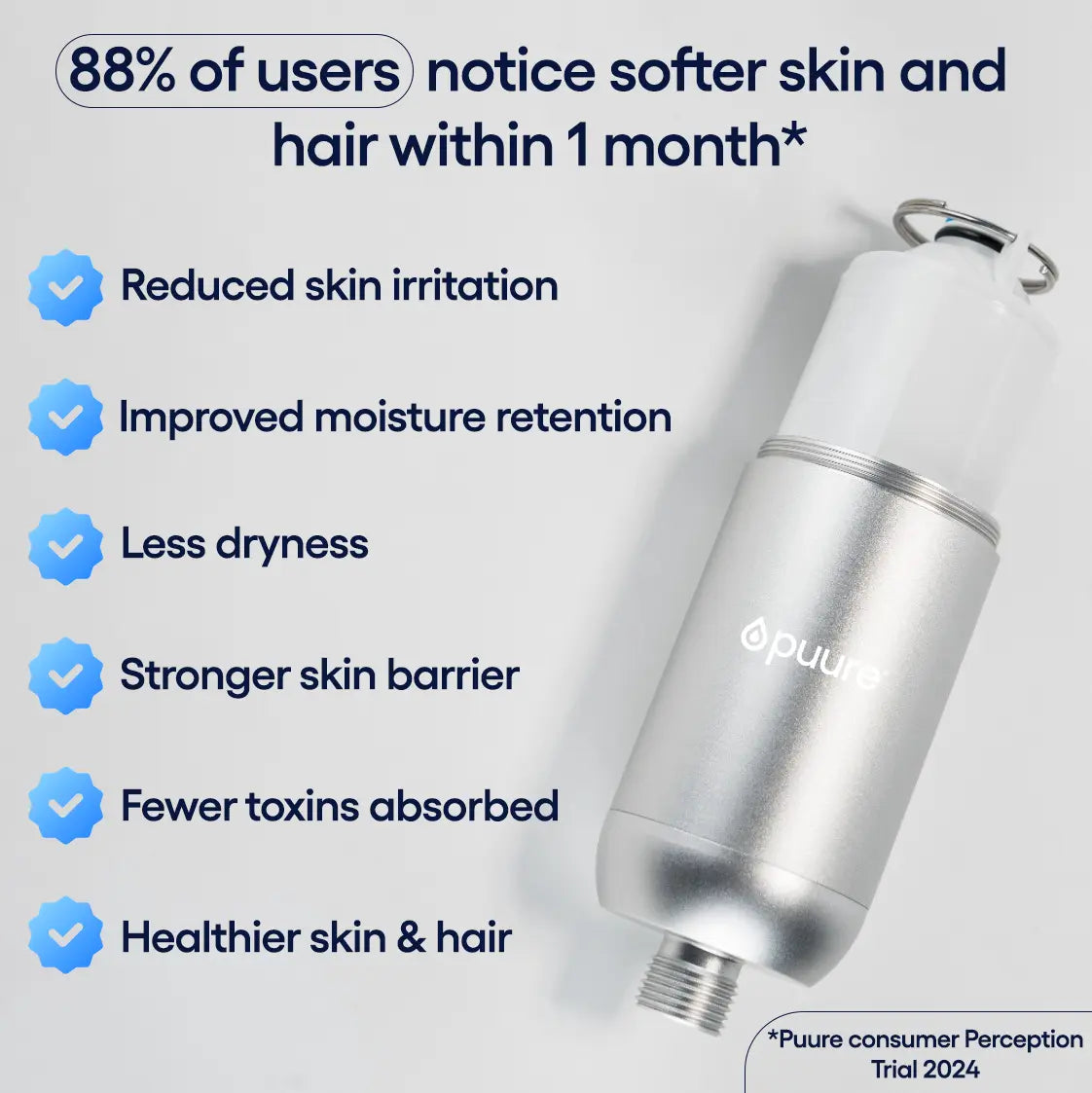 🇬🇧 Puure® 3.0 Shower Filter