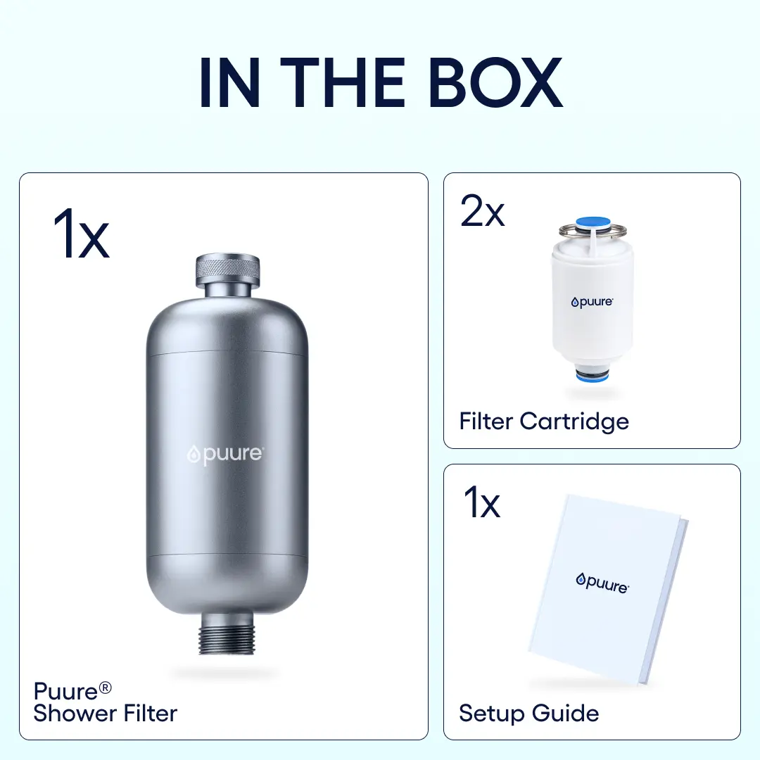 🇬🇧 Puure® 3.0 Shower Filter