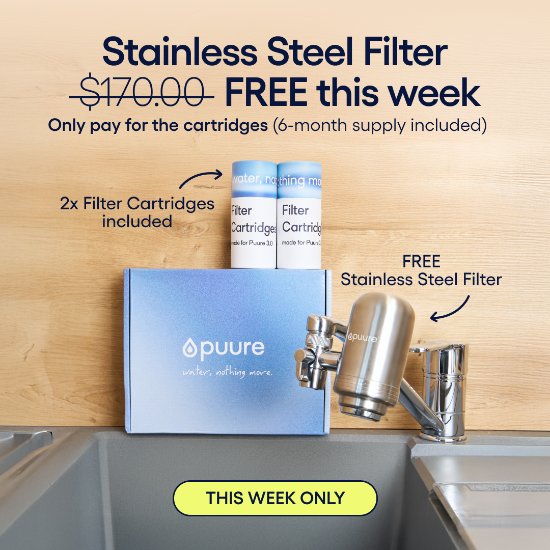 🇦🇺 Puure 3.0 Starter Kit (6 Months of Cartridges + Filter included)